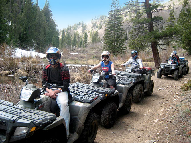 All Season Adventures, Inc, ATV and Snowmobile Rentals and Guided Tours in Poncha Springs, Colorado.