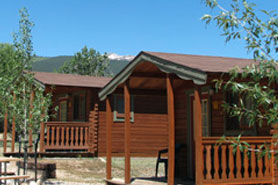 Arrowhead Pont Campground Cabins and RV Park cabins, The Colorado Vacation Directory