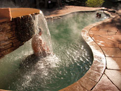 colorado cabins, hot springs