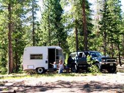 Campsites, RV's, Bailey, Colorado, The CVD