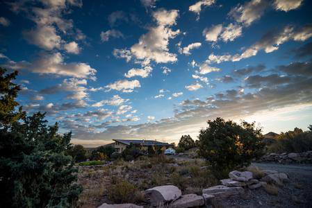 The Belmont del Norte Vacation Home at dusk near the Great Sand Dunes National Park