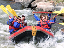 Whitewater Rafting, Arkansas River, Buena Vista, Colorado, The CVD