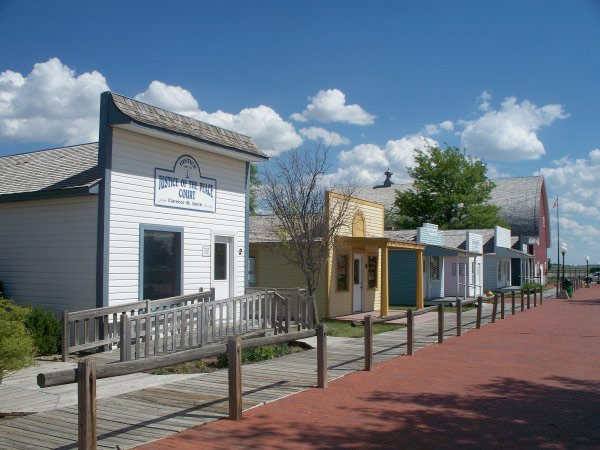 The Burlington Old Town Museum a old western town in Eastern Colorado