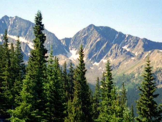 View of the Colorado Rockies at Cielo Vista Vacation Properties, Leadville, CO
