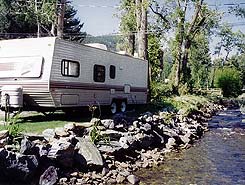 Camp by the river