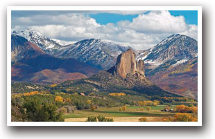 The Crawford Needle near Crawford, Colorado