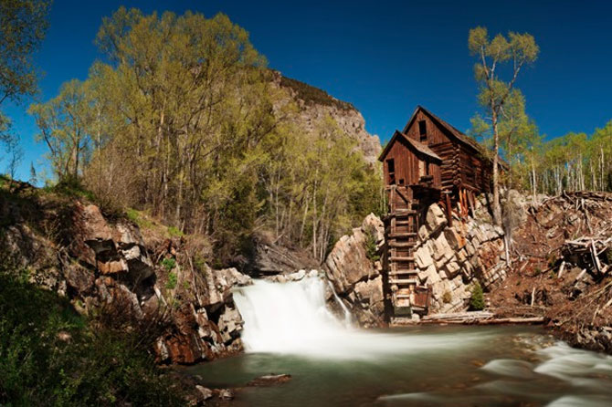 Take a jeep tour to the Crystal Mill with Crystal River Jeep Tours near Cyrstal River Valley, Colorado