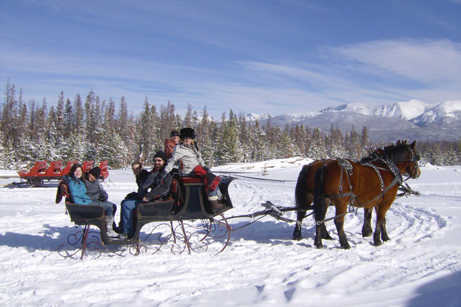 Dashing Thru the Snow Sleigh Rides in Winter Park, Colorado