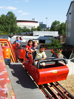 Kids Roller Coaster, Elitch Gardens, Denver Colorado, The CVD