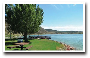 Kenney Reservoir near Dinosaur, Colorado