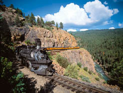 Durango & Silverton Narrow Gauge Railroad & Museum, Summer, Colorado, The CVD