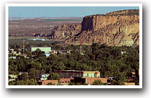 Bluff above Farmington, New Mexico