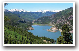 Lake San Cristobal offers great Fishing, Lake City, Colorado