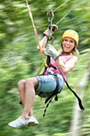 Zipline, adventures at Glenwood Canyon Resort in Colorado