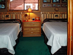 bedroom of cabin #5