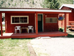 exterior of cabin #6