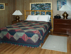 bed in cabin #7