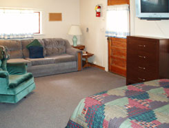 bedroom of cabin #14