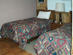 bed in cabin #7