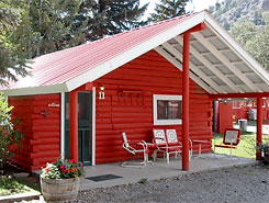 exterior of cabin #11