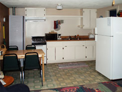 kitchen of cabin #14