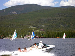 Boating on Grand Lake, Grand Lake, Colorado, The CVD