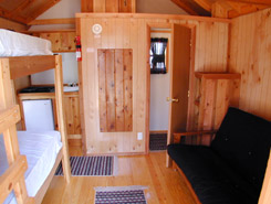 Interior of cabin room