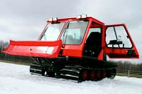 Red snow cat tour at High Canyon Adventures, The Colorado Vacation Directory