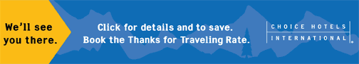 click here for Choice Hotels and Motels in Colorado, The CVD