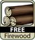free firewood on-site, Colorado