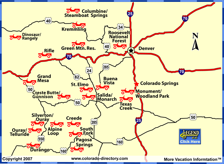 Colorado jeep trails maps #2
