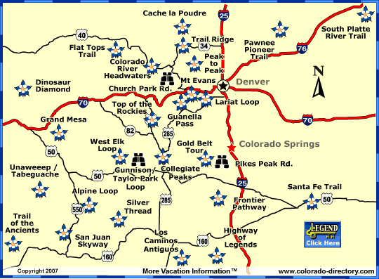 Colorado State Map View