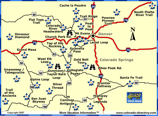 State Of Colorado Map View