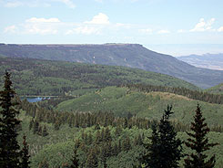 Sunset lake on the Grand Mesa, Colorado, The CVD