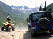 , Roosevelt National Forest Jeeping & ATV Trails, Colorado Vacation Directory