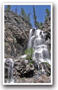 Silver Falls near Pagosa Springs Colorado