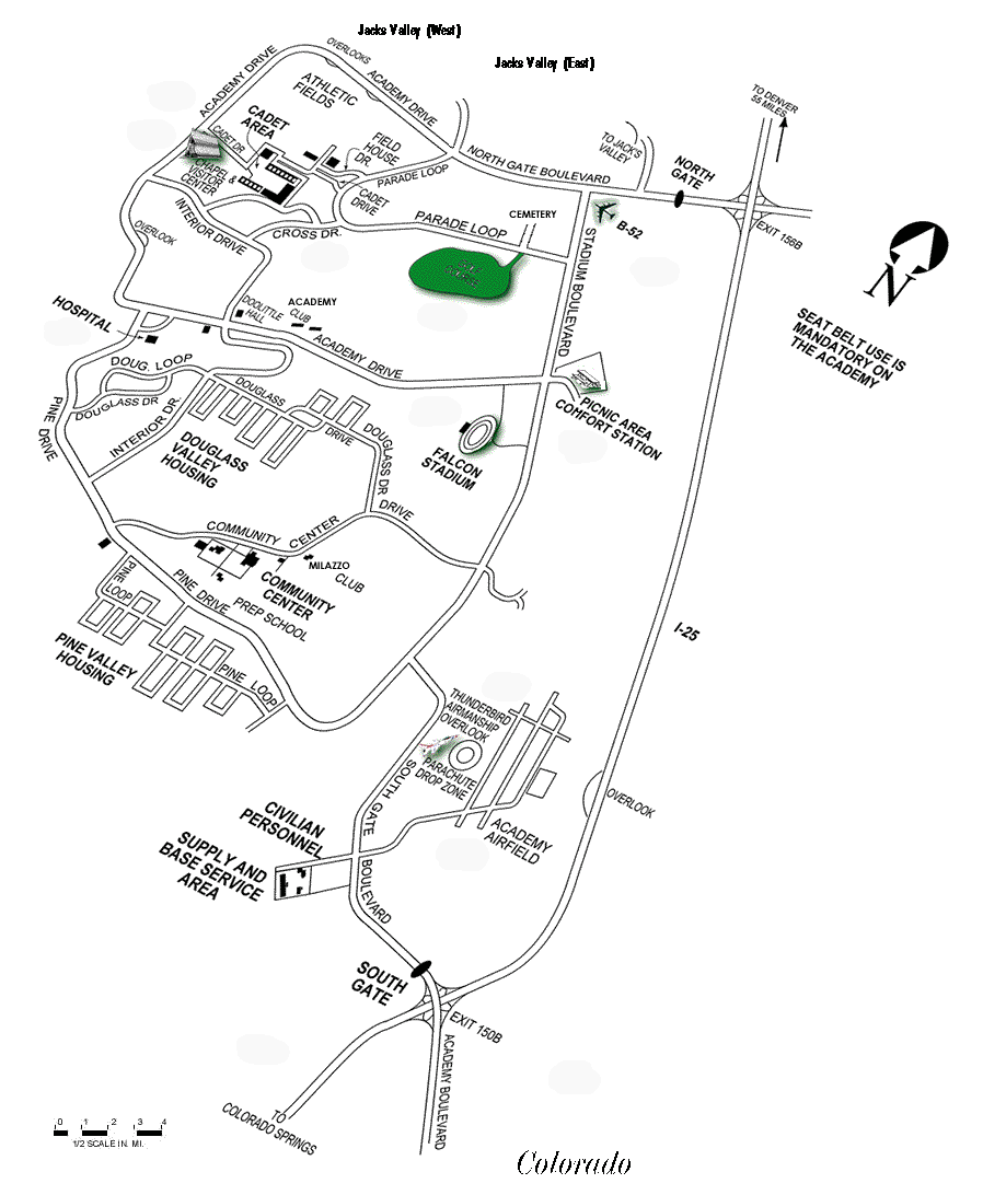 US Air Force Academy National Monuments | Colorado Vacation Directory