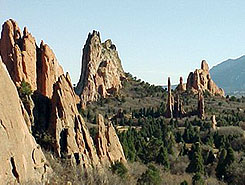 garden of the gods, Colorado Springs, CO, Colorado Vacation Directory