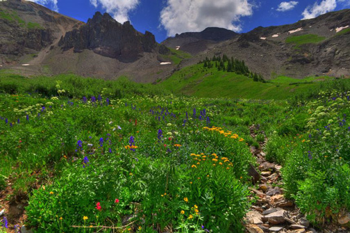Ouray, Telluride, Springtime, Colorado