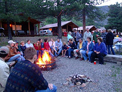 sittin round the campfire, Colorado, The CVD