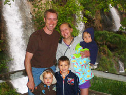 Rifle Falls, Family, Colorado, The CVD