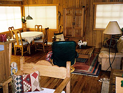 Riverbend Retreat Living Room, Colorado, The Colorado Vacation Directory