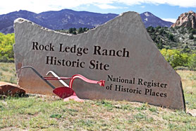 Rock Ledge Ranch Historic Site, Colorado Springs, the cvd