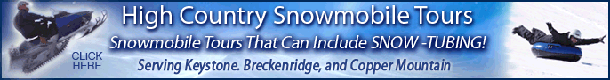 Click here for High Country Snowmobile Tours Inc, Snowmobiling in Dillon, Colorado