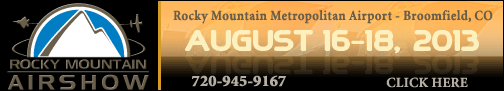 Rocky Mountain Airshow, Denver, Colorado, August 26-28, 2011