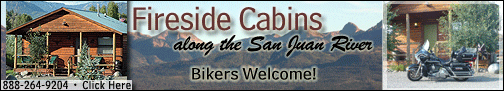 pagosa springs lodging, pet friendly, bikers welcome, hot springs & fishing