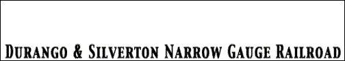 Durango & Silverton Narrow Gauge Railroad