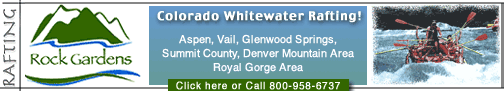 Rafting, Aspen, Vail, Summit County, Glenwood Springs, Denver Mountain Area, Royal Gorge Area, Colorado, The CVD
