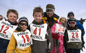 Kids Skiing Competition at Ski Cooper and Chicago Ridge Resort, Leadville, Colorado