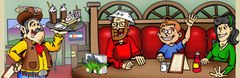 Colorado restaurants and places to eat illustration